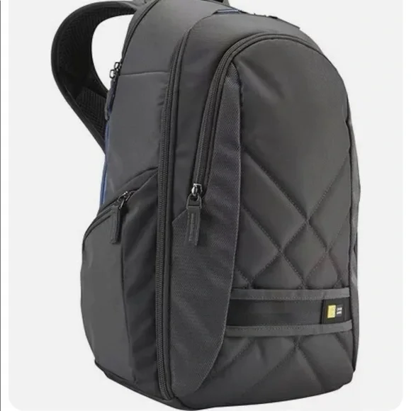 NEW CASE LOGIC Backpack Gray for DSLR Camera & iPad (CPL-108) - Picture 2 of 16